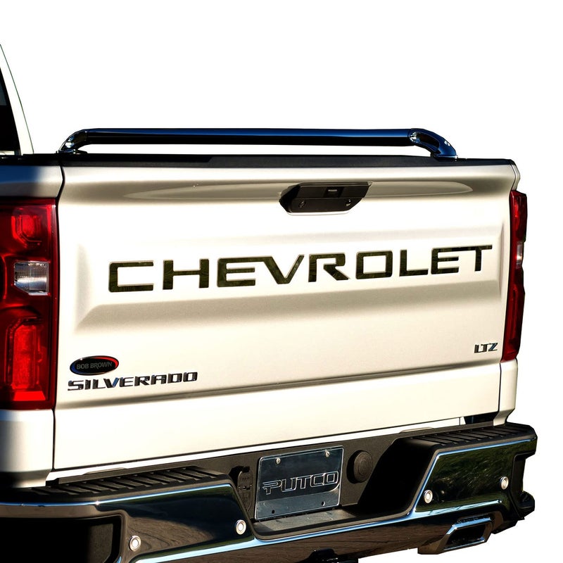Putco Chevrolet Tailgate Letters Kit - Stainless Steel - Cut Lettering - Fits Chevy Silverado 2019-2026 - Image 4